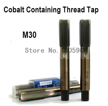 Free Shipping 2PCS TG M30*3.5 containing cobalt HSS machine taps straight fluted tap special stainless steel screw tap ,Thread T
Free Shipping 2PCS TG M30*3.5 containing cobalt HSS machine taps straight fluted tap special stainless steel screw tap ,Thread T