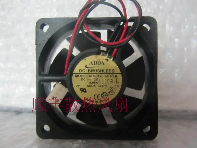 Adda ad0612ls-c70gl 6020 6cm 12v 0.08a oil cooling fan
Adda ad0612ls-c70gl 6020 6cm 12v 0.08a oil cooling fan