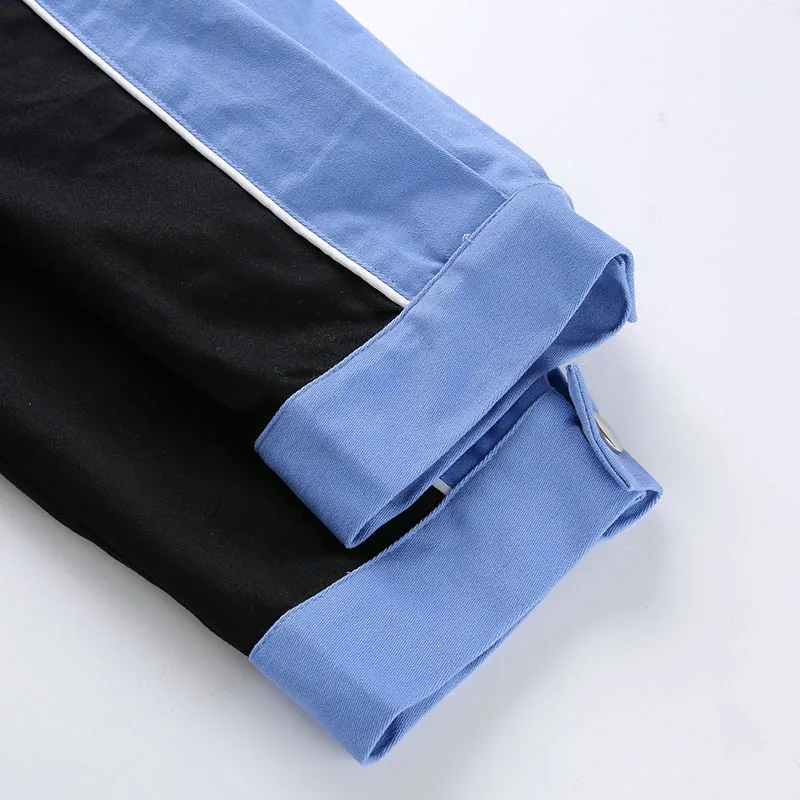 2019 Streetwear Hollow Out Zipper Pants Women Vintage High Waist Harem Pants Trousers Casual Loose Spring Summer Pants
2019 Streetwear Hollow Out Zipper Pants Women Vintage High Waist Harem Pants Trousers Casual Loose Spring Summer Pants