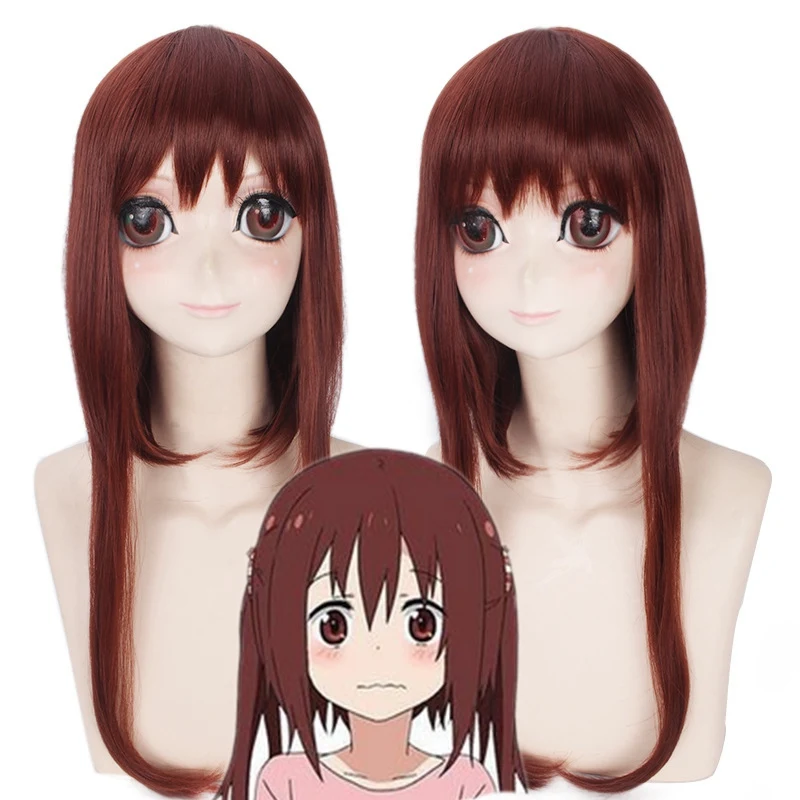 Himouto! Umaru-chan Nanan Ebina for Women Girls Cosplay Wig 70cm Long Straight Heat Synthetic Hair Wig for Anime Party Brown
Himouto! Umaru-chan Nanan Ebina for Women Girls Cosplay Wig 70cm Long Straight Heat Synthetic Hair Wig for Anime Party Brown