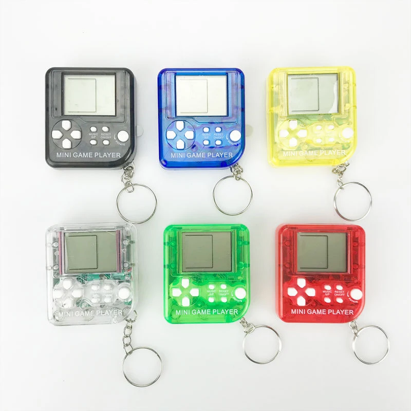 Mini Classic Tetris Building Game Toys Anti-stress Learning Electronic Educational Games Toys With Keychain For Children adults
Mini Classic Tetris Building Game Toys Anti-stress Learning Electronic Educational Games Toys With Keychain For Children adults