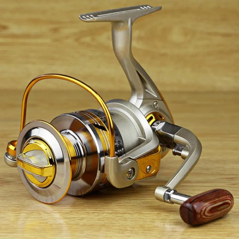 Outlife EF1000-7000 10BB 5.2: 1 давильные Рыболовные Катушки Fly колесо для свежий/соленой воды