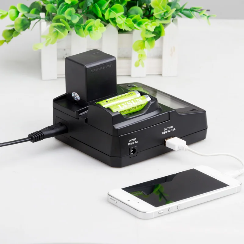 LVSUN Universal Phone+AA+Camera Car/AC ENEL9 ENEL9A EN-EL9A Charger For Nikon D40 D40X D60 D3000 D5000 S6400 D3X MH-23 WithLCD
LVSUN Universal Phone+AA+Camera Car/AC ENEL9 ENEL9A EN-EL9A Charger For Nikon D40 D40X D60 D3000 D5000 S6400 D3X MH-23 WithLCD