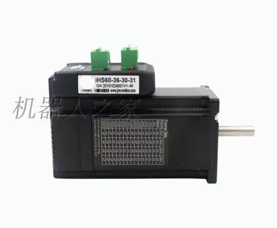 IHS60-36-30-31 57 NEMA24 integrated digital open loop stepper motor 3N.m DC36V stepper motor
IHS60-36-30-31 57 NEMA24 integrated digital open loop stepper motor 3N.m DC36V stepper motor