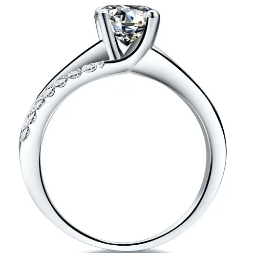 Lucky Style 0.6CT White Clear fine diamond Solid Sterling Silver Female Marriage Ring Color And Clarity Enhance
Lucky Style 0.6CT White Clear fine diamond Solid Sterling Silver Female Marriage Ring Color And Clarity Enhance