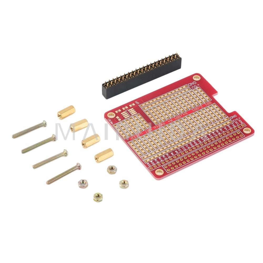 Exclusive HAT Raspberry pie Raspberry Pi 3 expansion board DIY welding kit compatible type B + / A+ Pi
Exclusive HAT Raspberry pie Raspberry Pi 3 expansion board DIY welding kit compatible type B + / A+ Pi