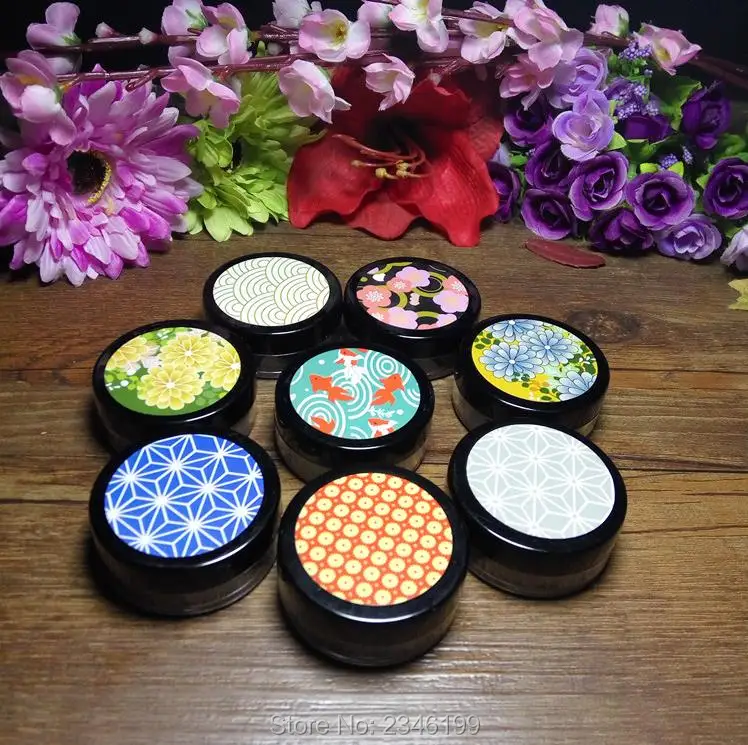 10G 40pcs/lot Retro Style Empty Loose Powder Case with Sifter, Plastic Cosmetic Powder Container with Puff,Cute Loose Powder Box
10G 40pcs/lot Retro Style Empty Loose Powder Case with Sifter, Plastic Cosmetic Powder Container with Puff,Cute Loose Powder Box