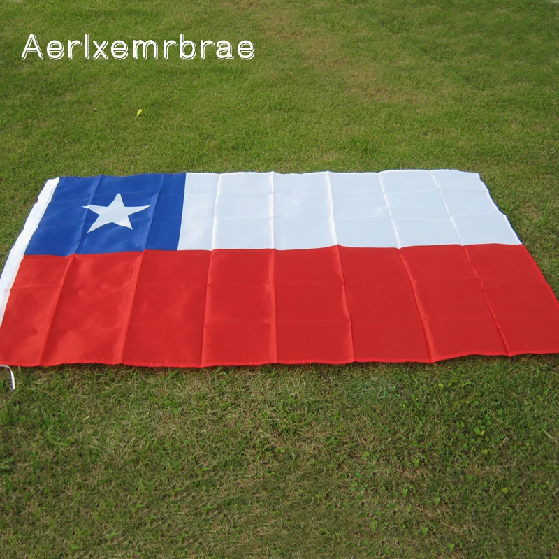 Free Shipping Aerlxemrbrae flag 90*150cm Chile Flag 100% Polyester Banner with 2 Grommets for Hanging
Free Shipping Aerlxemrbrae flag 90*150cm Chile Flag 100% Polyester Banner with 2 Grommets for Hanging
