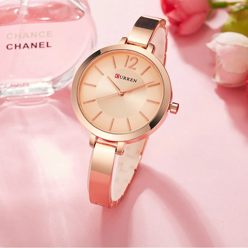 CURREN Woman Quartz Watches 2018 Top Brand Woman's Casual Sports Watch Ladies Fashion Rose Gold Wristwatch Relogio Feminino
CURREN Woman Quartz Watches 2018 Top Brand Woman's Casual Sports Watch Ladies Fashion Rose Gold Wristwatch Relogio Feminino