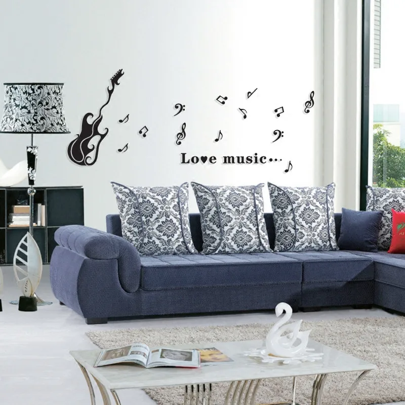 Guitar Crystal Acrylic Wall Sticker Children's Kindergarten Wall Decor Dining Room Wall Stickers DIY Creative Gift 3D Wallpaper
Guitar Crystal Acrylic Wall Sticker Children's Kindergarten Wall Decor Dining Room Wall Stickers DIY Creative Gift 3D Wallpaper
