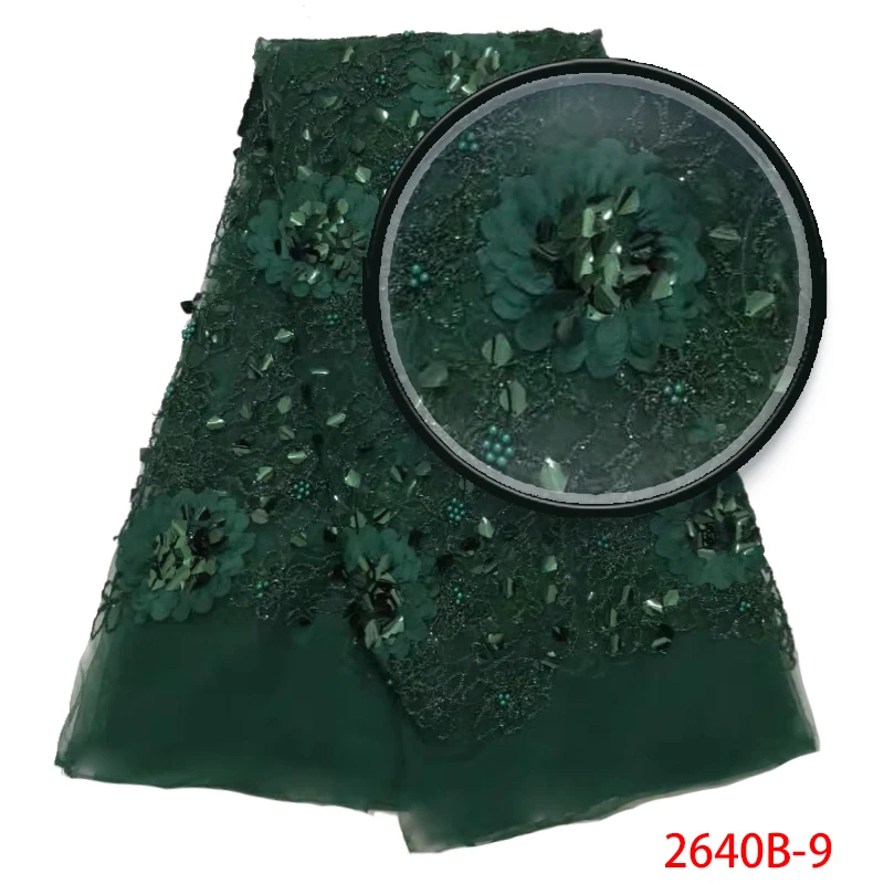 3D Applique Lace Fabric Latest Lace African Tulle Lace Fabric with Sequins Nigerian French Laces for Wedding KS2640B-9
3D Applique Lace Fabric Latest Lace African Tulle Lace Fabric with Sequins Nigerian French Laces for Wedding KS2640B-9