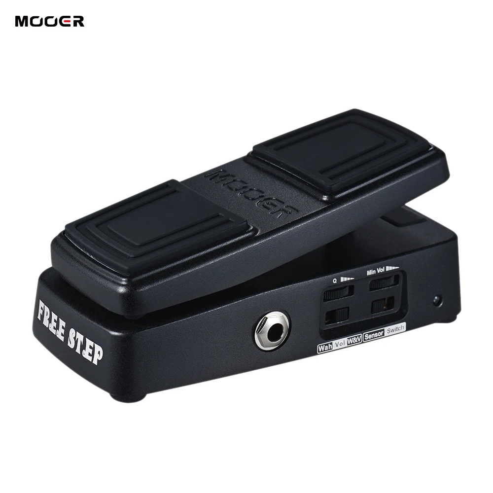MOOER FREE STEP Wah & Volume Guitar Effect Pedal Pressure Sensing Switch True Bypass Full Metal Shell
MOOER FREE STEP Wah & Volume Guitar Effect Pedal Pressure Sensing Switch True Bypass Full Metal Shell
