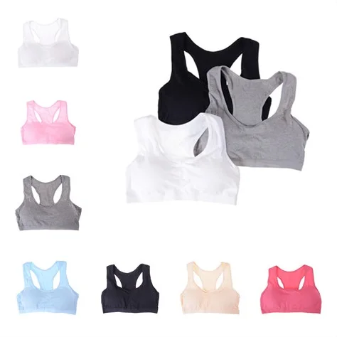 1Pc Young Girl Bra Breathable Wireless Underwear Cotton Classic Vest Bra For Girl Solid Color Student Sleeping Wear
1Pc Young Girl Bra Breathable Wireless Underwear Cotton Classic Vest Bra For Girl Solid Color Student Sleeping Wear
