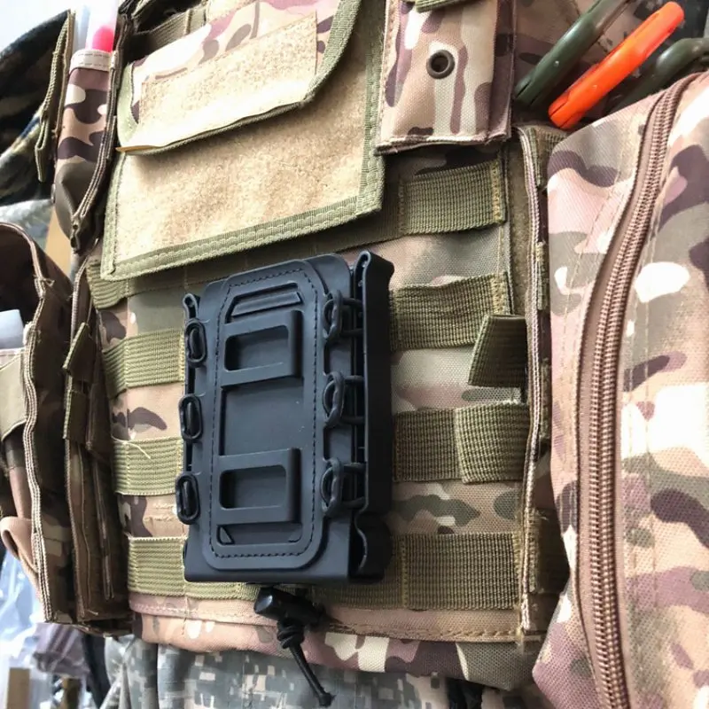 Уличная Сумка Molle, тактическая Одиночная винтовка, Магнитная сумка, регулируемый ремешок, сумка для магазина, подходит для 5,56 мм/7,62 мм bullet1
Уличная Сумка Molle, тактическая Одиночная винтовка, Магнитная сумка, регулируемый ремешок, сумка для магазина, подходит для 5,56 мм/7,62 мм bullet1