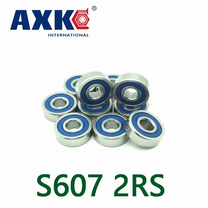 10pcs Free Shipping Sus440c Environmental Corrosion Resistant Stainless Steel Bearings (rubber Seal Cover) S607-2rs 7*19*6 Mm
10pcs Free Shipping Sus440c Environmental Corrosion Resistant Stainless Steel Bearings (rubber Seal Cover) S607-2rs 7*19*6 Mm