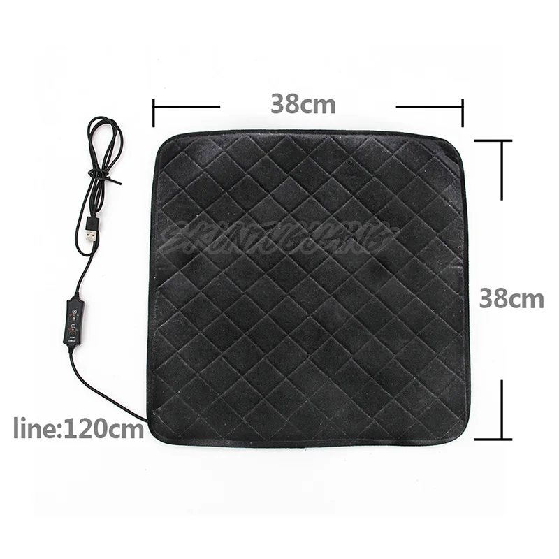 1PCS Car USB Seat Heated Cushion Universal Carbon fiber Seat Electric Heating Temperature controllable Pad Cushion
1PCS Car USB Seat Heated Cushion Universal Carbon fiber Seat Electric Heating Temperature controllable Pad Cushion