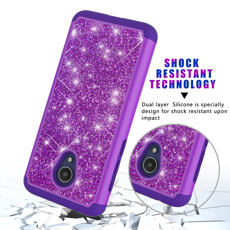 Luxury 2 in 1 PC+TPU Glitter Mobile Phone Silicone Cover Shell Back Skin Coque Fundas Capa Etui Hull for Alcatel 1X Evolve Case
Luxury 2 in 1 PC+TPU Glitter Mobile Phone Silicone Cover Shell Back Skin Coque Fundas Capa Etui Hull for Alcatel 1X Evolve Case