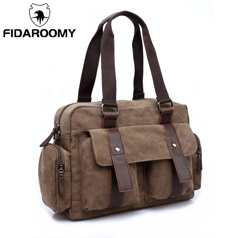 Casual Handbag Business Men Canvas Multi-function 15" Laptop Top Handle Bag Briefcase Travel Bags Designer Messenger Bag 8628
Casual Handbag Business Men Canvas Multi-function 15" Laptop Top Handle Bag Briefcase Travel Bags Designer Messenger Bag 8628