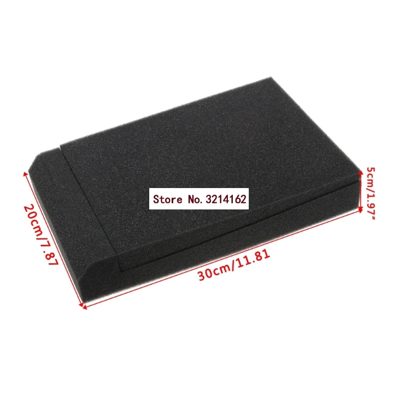 1 Set Sponge Studio Monitor Speaker Acoustic Isolation Foam Isolator Pads 30x20x4.5cm 07NOV
1 Set Sponge Studio Monitor Speaker Acoustic Isolation Foam Isolator Pads 30x20x4.5cm 07NOV