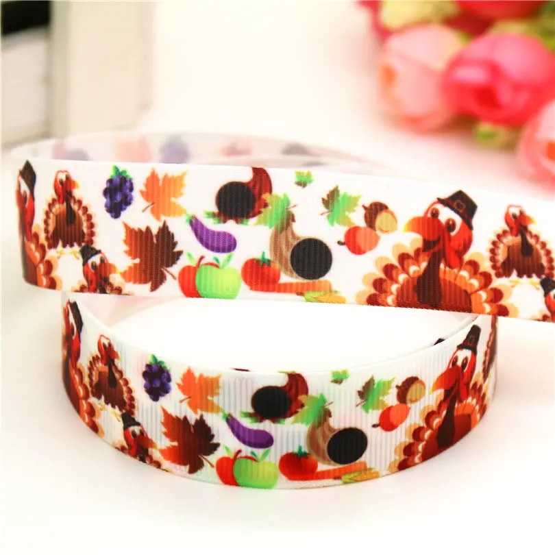 DHK 7/8'' Free Shipping Thanksgiving Turkey Printed Grosgrain Ribbon Material Headwear DIY Decoration Sewing Craft 22mm S626
DHK 7/8'' Free Shipping Thanksgiving Turkey Printed Grosgrain Ribbon Material Headwear DIY Decoration Sewing Craft 22mm S626