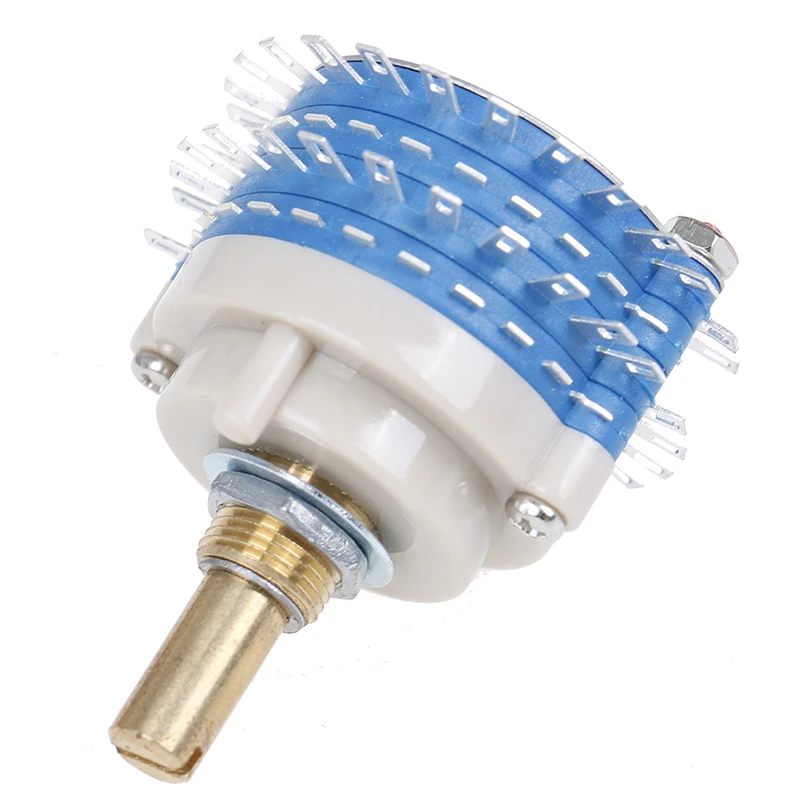 2 Pole 24 Step 2x24 Rotary Switch Attenuator Volume Control DIY Pot Potentiometer
2 Pole 24 Step 2x24 Rotary Switch Attenuator Volume Control DIY Pot Potentiometer