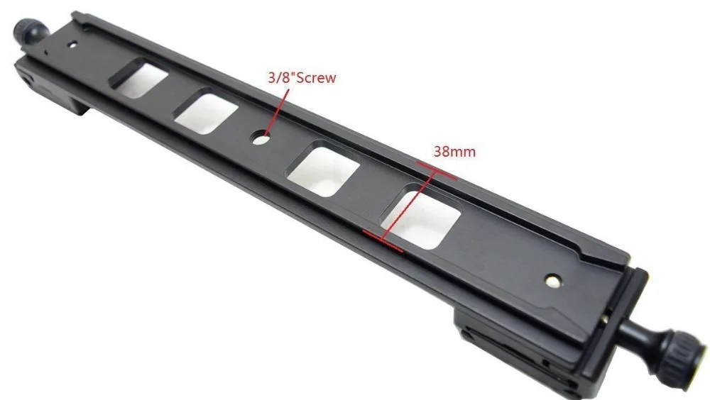 New Lengthened Double Dual Quick Release Plate Dslr Camera Tripod Mount Bracket
New Lengthened Double Dual Quick Release Plate Dslr Camera Tripod Mount Bracket