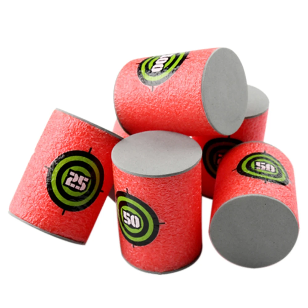 6Pcs/set EVA Soft Bullet Target Gun Shoot Dart for Nerf N-strike Elite Blaster Kid Toy - Red
6Pcs/set EVA Soft Bullet Target Gun Shoot Dart for Nerf N-strike Elite Blaster Kid Toy - Red