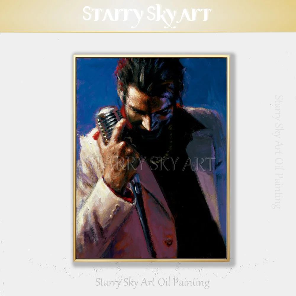 Professional Artist Hand-painted High Quality Argentina Pop Singer Oil Painting on Canvas Argentina Singer Portrait Oil Painting
Professional Artist Hand-painted High Quality Argentina Pop Singer Oil Painting on Canvas Argentina Singer Portrait Oil Painting
