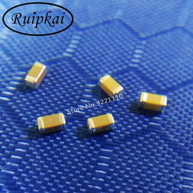 100 шт. 50 В 100nf 0.1 мкФ 104 К 3216 SMD толщиной Плёнки Многослойные Керамика чип