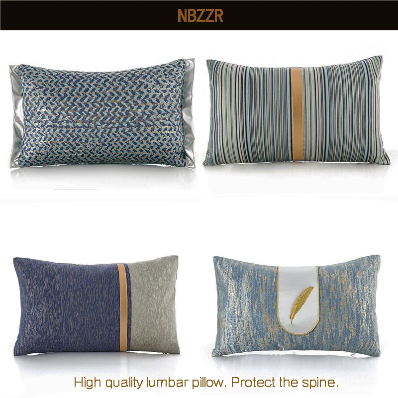 5 Style Luxurious Waist Pillow Cover Car Sofa Bed Bedroom Decorative Cushion Filling Home Hotel Fashion Pillowcase
5 Style Luxurious Waist Pillow Cover Car Sofa Bed Bedroom Decorative Cushion Filling Home Hotel Fashion Pillowcase