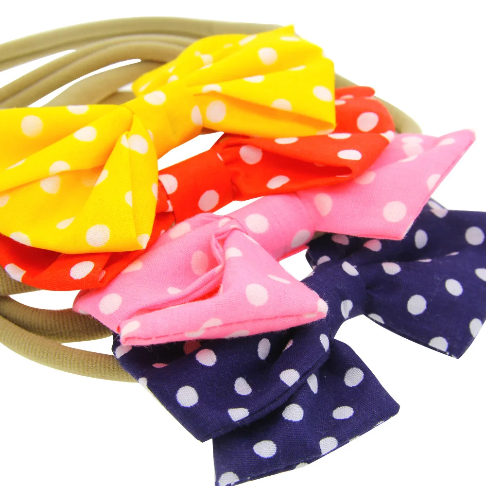 20 pcs/lot , 3.9 inch Polka dot Bow Headband , Fabric bows on nylon headbands , Valentine's Day Headband
20 pcs/lot , 3.9 inch Polka dot Bow Headband , Fabric bows on nylon headbands , Valentine's Day Headband