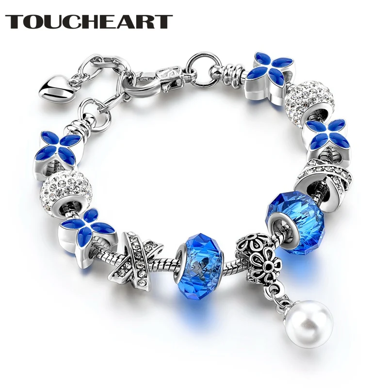TOUCHEART White Pearl Custom Blue Bracelet & Bangles Charms For Women Luxury Brand Jewelry Making Friendship Bracelets SBR170060
TOUCHEART White Pearl Custom Blue Bracelet & Bangles Charms For Women Luxury Brand Jewelry Making Friendship Bracelets SBR170060