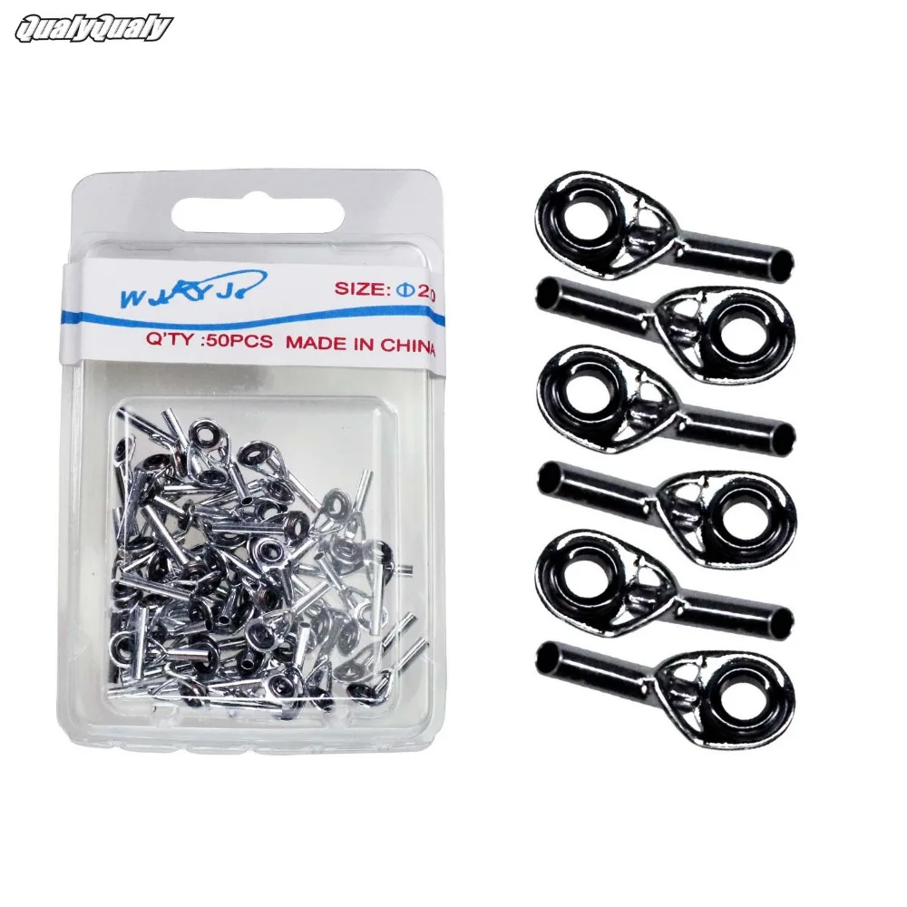 50 Pcs Fishing Rod Guide Guides Tip Tops Replacement Repair Kit 1mm 1.5mm 2mm Stainless Steel & Ceramic Eye Ring Tip Tops Rod
50 Pcs Fishing Rod Guide Guides Tip Tops Replacement Repair Kit 1mm 1.5mm 2mm Stainless Steel & Ceramic Eye Ring Tip Tops Rod