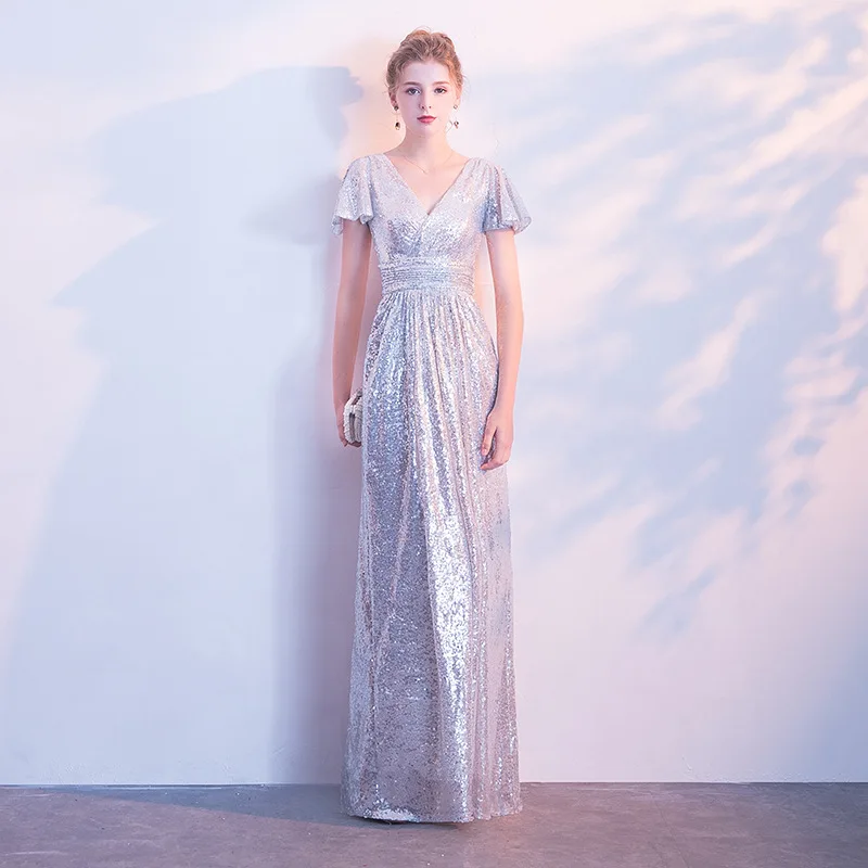 Sweet Memory 2019 New Long Noble Elegant Sequined Black Prom Dress Female Host Female Dark Blue Party Dress SW19158
Sweet Memory 2019 New Long Noble Elegant Sequined Black Prom Dress Female Host Female Dark Blue Party Dress SW19158