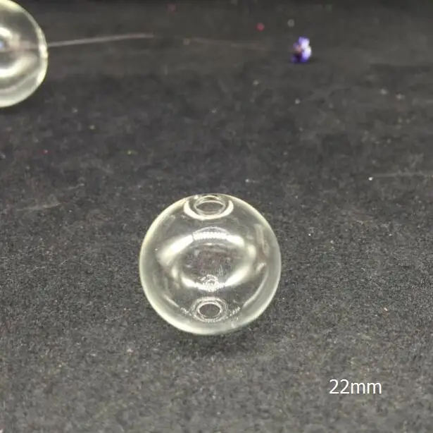100pcs round clear 22mm glass bubble Global Vial Ball with 2-3mm Two Hole on Each Side DIY Glass Cover/Vial Pendants Jewelry
100pcs round clear 22mm glass bubble Global Vial Ball with 2-3mm Two Hole on Each Side DIY Glass Cover/Vial Pendants Jewelry
