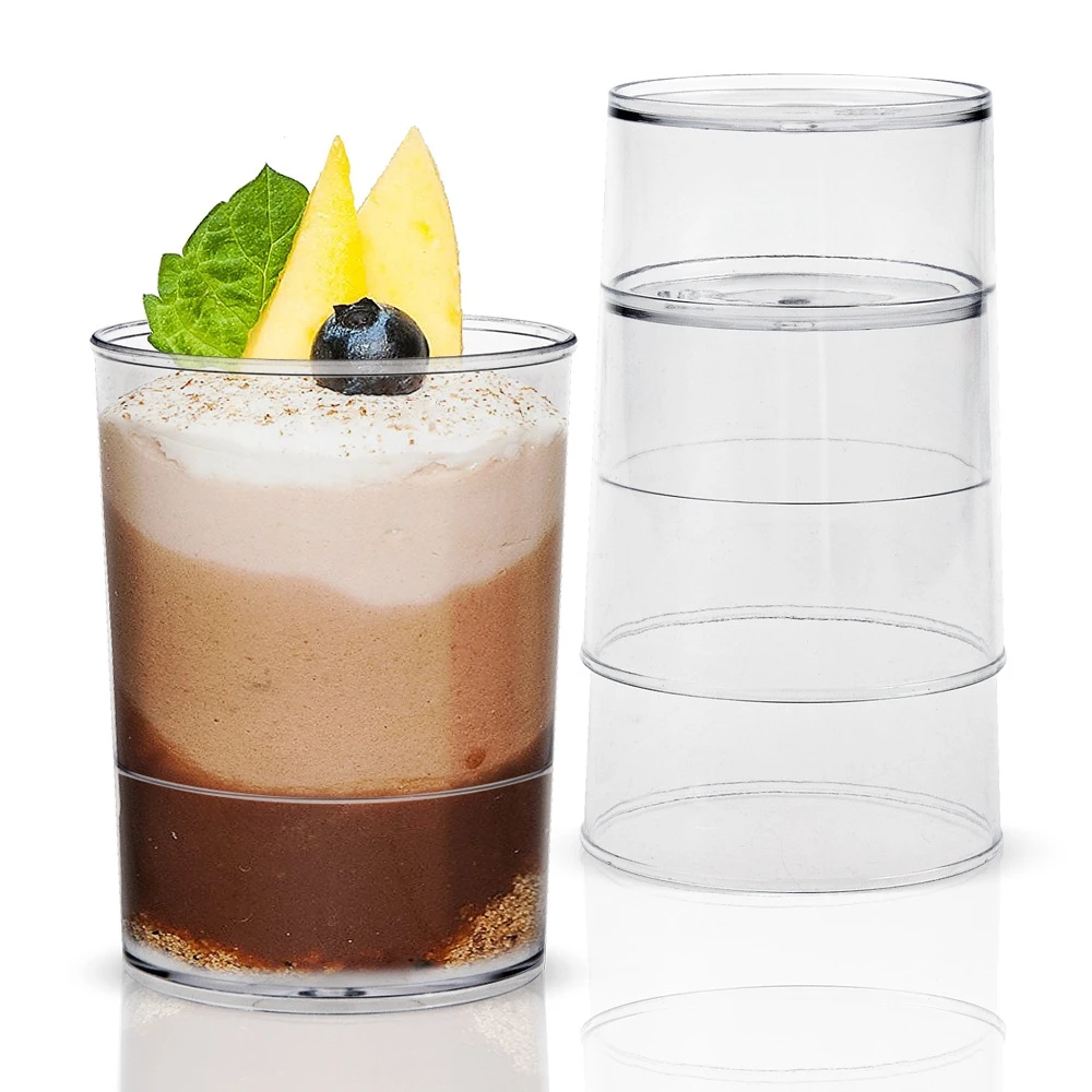 Free Shipping - 100/Pack, Home Party Disposable Plastic Tableware Supplies, 50*42mm/50ml Transparent Mini Dessert Cup
Free Shipping - 100/Pack, Home Party Disposable Plastic Tableware Supplies, 50*42mm/50ml Transparent Mini Dessert Cup