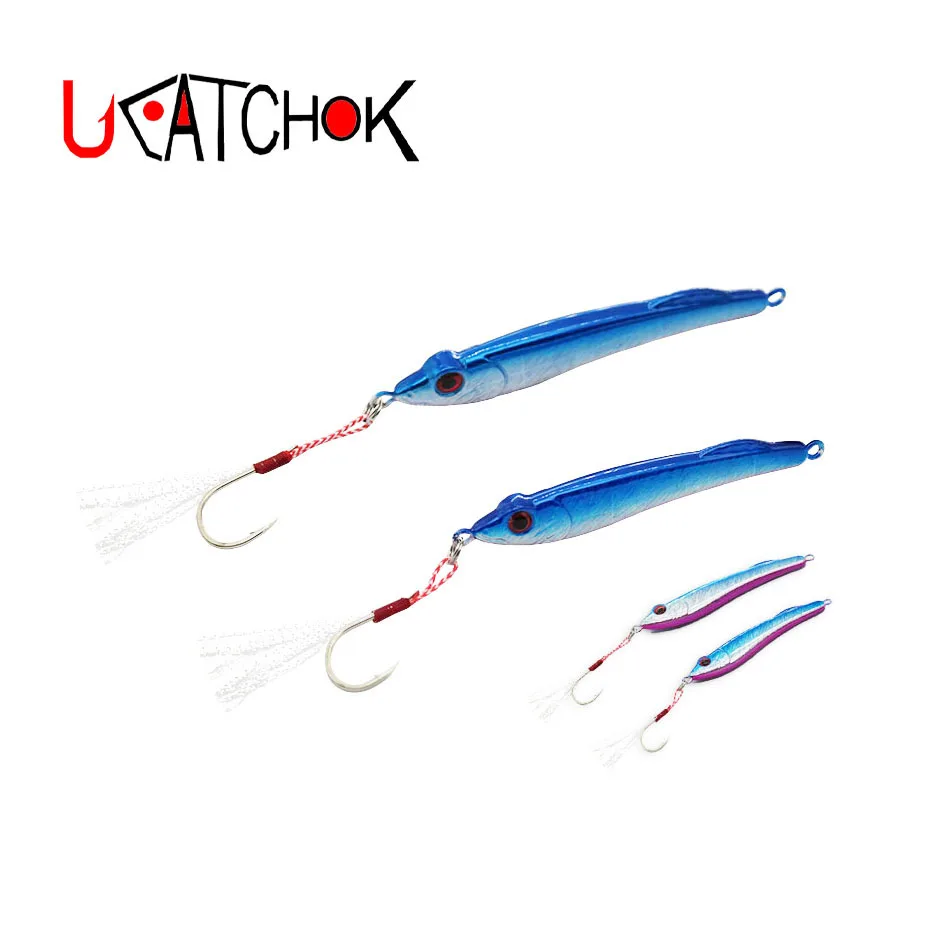 1pcs/pack 100g jig bait assist hook equipped lead fish jig lure sea slow casting far shot marine fishing metal fisher
1pcs/pack 100g jig bait assist hook equipped lead fish jig lure sea slow casting far shot marine fishing metal fisher