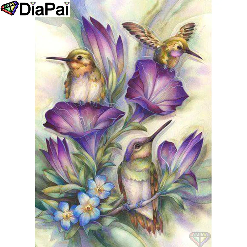 DIAPAI 100% Full Square/Round Drill 5D DIY Diamond Painting "Birds and flowers" Diamond Embroidery Cross Stitch 3D Decor A19502
DIAPAI 100% Full Square/Round Drill 5D DIY Diamond Painting "Birds and flowers" Diamond Embroidery Cross Stitch 3D Decor A19502