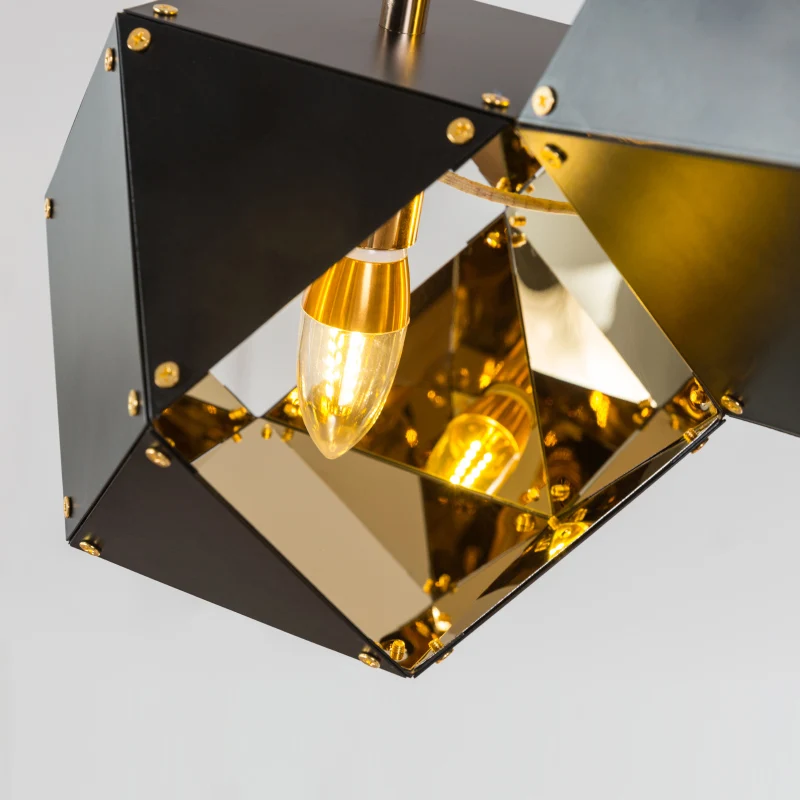 Post Modern Metal Irregular geometrical Chandelier Lighting Art Deco Hanging Light For Villa Nordic Light Fixture Indoor Use
Post Modern Metal Irregular geometrical Chandelier Lighting Art Deco Hanging Light For Villa Nordic Light Fixture Indoor Use