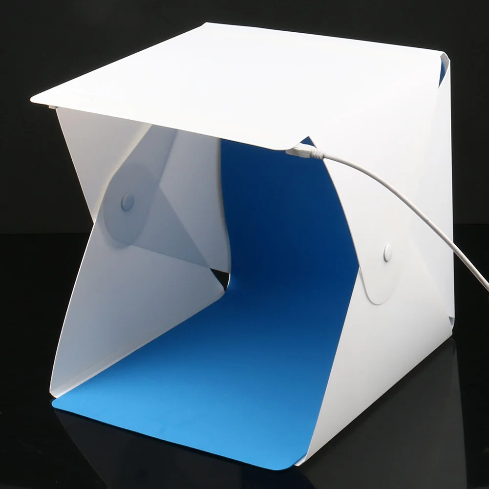 Mini Folding Studio Diffuse Soft Box Lightbox with LED Light Photography Background Photo Studio EM88
Mini Folding Studio Diffuse Soft Box Lightbox with LED Light Photography Background Photo Studio EM88