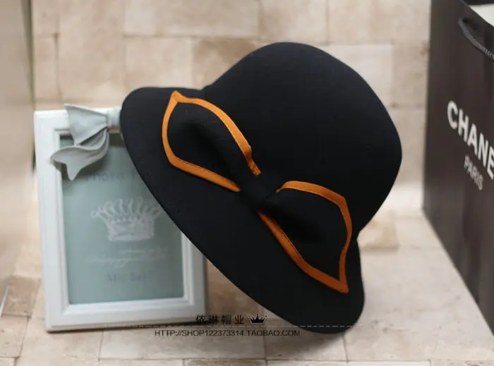 High quality Wool Felt Bucket Hats Women Bow Fedoras Ladies Dress Church Hats Free Shipping WMDW009
High quality Wool Felt Bucket Hats Women Bow Fedoras Ladies Dress Church Hats Free Shipping WMDW009