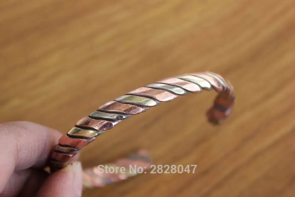 BR344 Ethnic Tibetan 3 Color Copper Braided 8mm Open back Bangle Vintage Nepal Metal Girls Adjustable Bracelet Cuff
BR344 Ethnic Tibetan 3 Color Copper Braided 8mm Open back Bangle Vintage Nepal Metal Girls Adjustable Bracelet Cuff