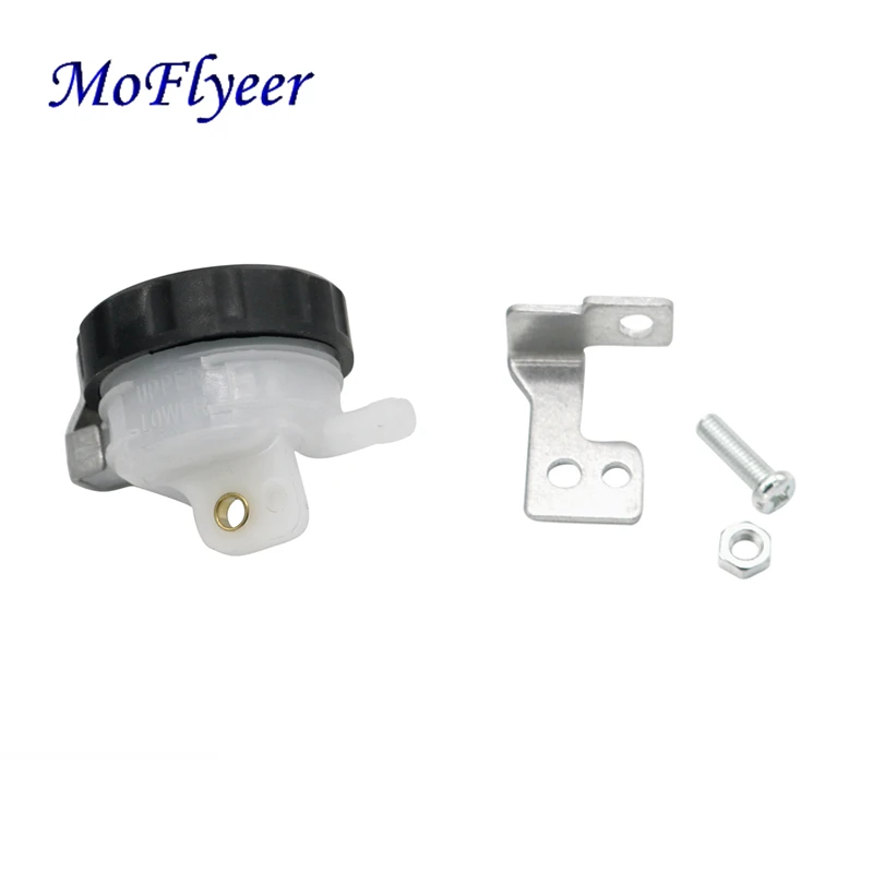 MoFlyeer Universal Refit Fluid Bottle Reservoir Motorcycle Foot Rear Brake Master Cylinder Tank Oil Cup
MoFlyeer Universal Refit Fluid Bottle Reservoir Motorcycle Foot Rear Brake Master Cylinder Tank Oil Cup
