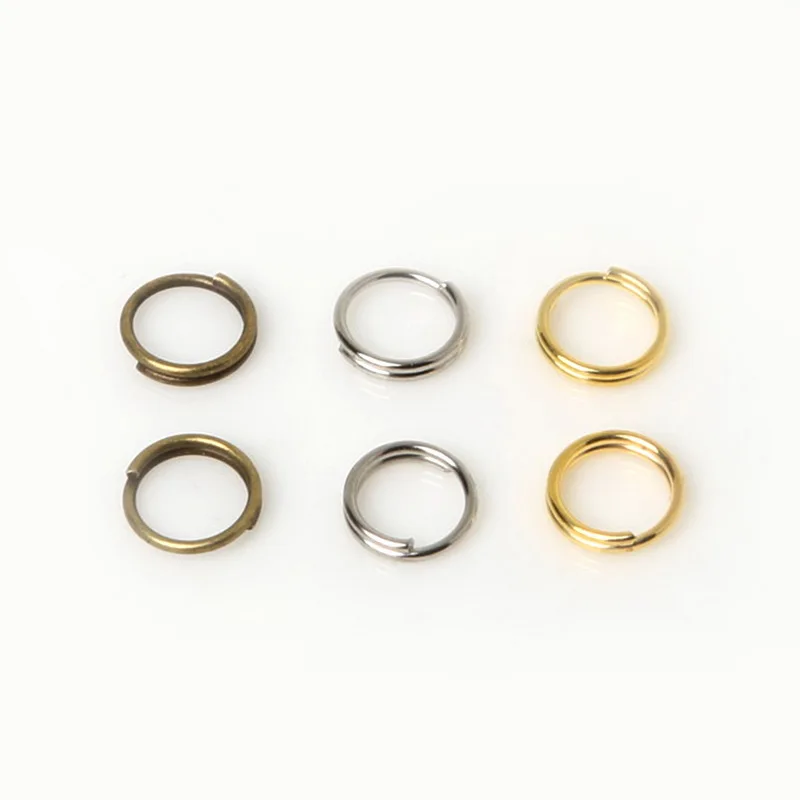 Hot Selling 6mm 3 Color Alloy Double Loops Open Jump Rings&Split Rings For Jewelry Findings
Hot Selling 6mm 3 Color Alloy Double Loops Open Jump Rings&Split Rings For Jewelry Findings