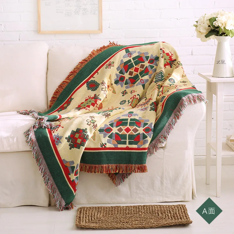 Bohemia style Sofa towel Thicken Blanket Sofa Throws on Bed Cobertor Table/Travel Piano sofa Cover Home Decorative
Bohemia style Sofa towel Thicken Blanket Sofa Throws on Bed Cobertor Table/Travel Piano sofa Cover Home Decorative