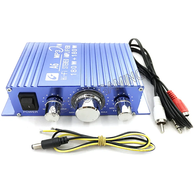Wholesale HIVI stereo power audio amplifier 180W 12V Support DVD/MP3 Input for PC/CD/MP3/ Music auto arcade game cabinet machine
Wholesale HIVI stereo power audio amplifier 180W 12V Support DVD/MP3 Input for PC/CD/MP3/ Music auto arcade game cabinet machine