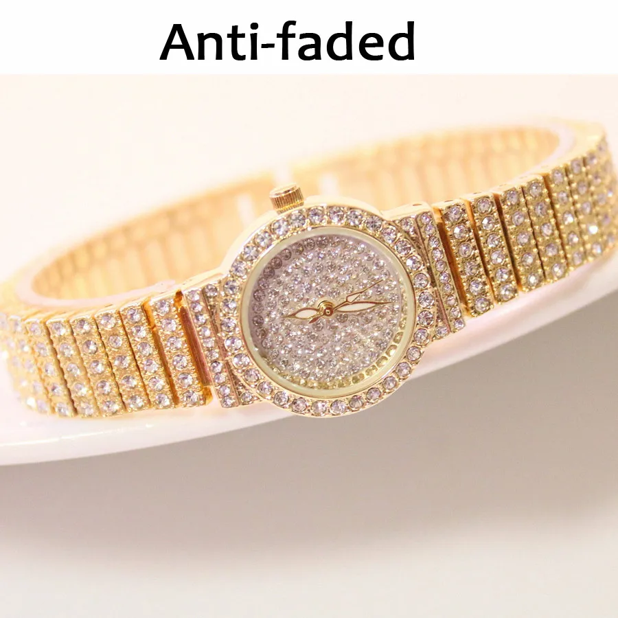 Высокое качество 2018 самые брендовые водонепроницаемые Алмазный женские часы
