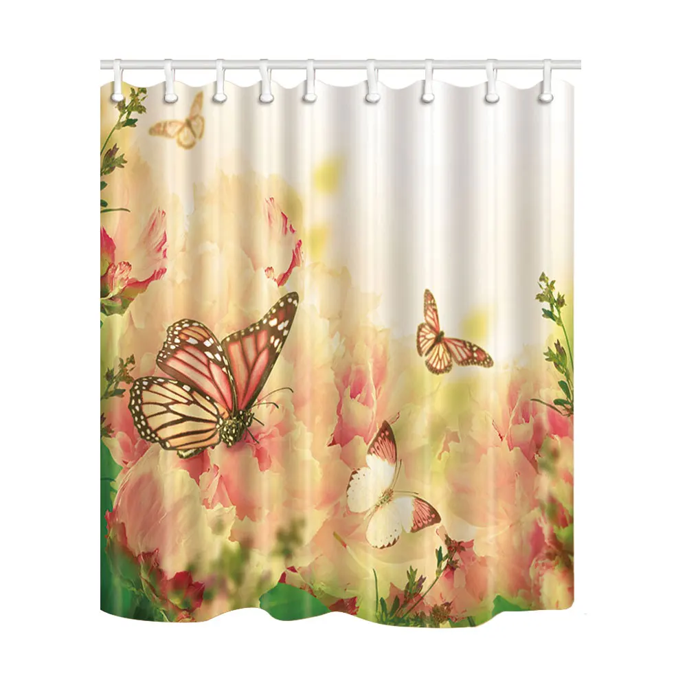 Бабочка цветок Креативный дизайн занавеска для ванной s Водонепроницаемый полиэстер ткань моющаяся ванная душевая занавеска экран с крючк...
Бабочка цветок Креативный дизайн занавеска для ванной s Водонепроницаемый полиэстер ткань моющаяся ванная душевая занавеска экран с крючк...