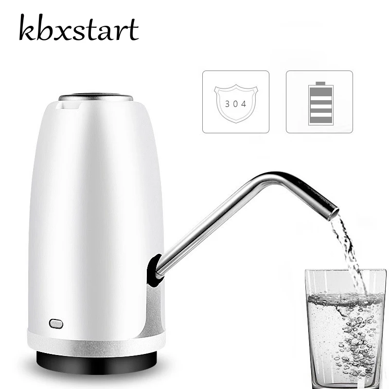 Kbxstart Water Drinking Dispensador De Agua Fria Electric Water Pump For Bottle Water Dispenser Tap Portable Bottle Faucet
Kbxstart Water Drinking Dispensador De Agua Fria Electric Water Pump For Bottle Water Dispenser Tap Portable Bottle Faucet