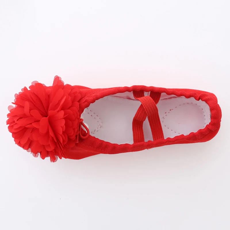 Soft Canvas Ballet Dance Shoes for Girls Kids Children High Quality Dance Slipper with Beautiful Flower 
Soft Canvas Ballet Dance Shoes for Girls Kids Children High Quality Dance Slipper with Beautiful Flower